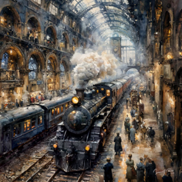 Le Chemin de fer & les Tramways