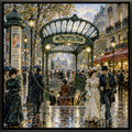Sortie du Metropolitain