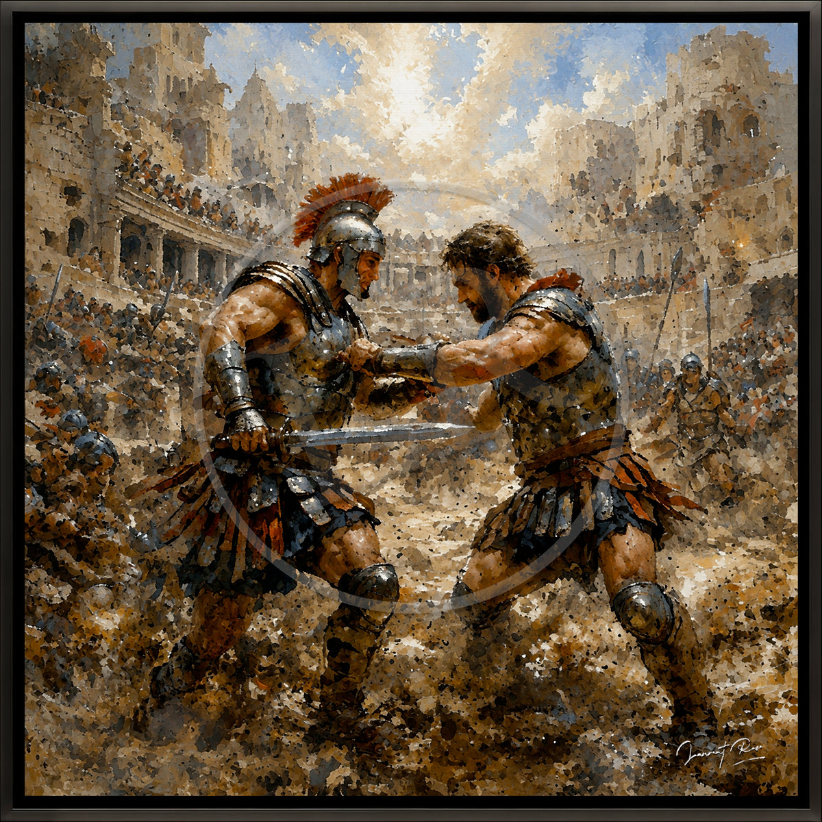 Combat des légionnaires