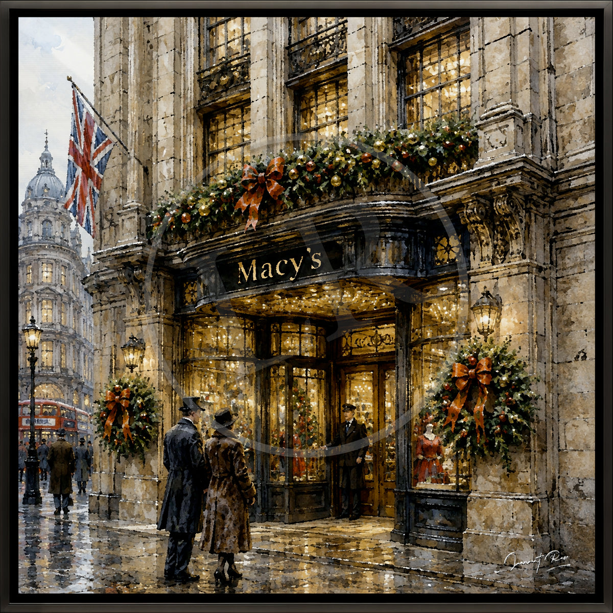 Noël à la vitrine
