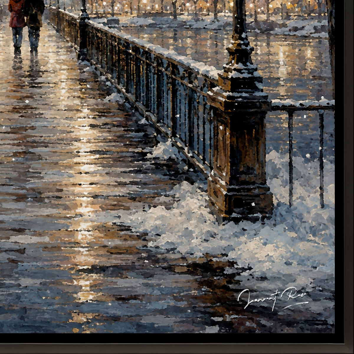 Jour de neige à New York