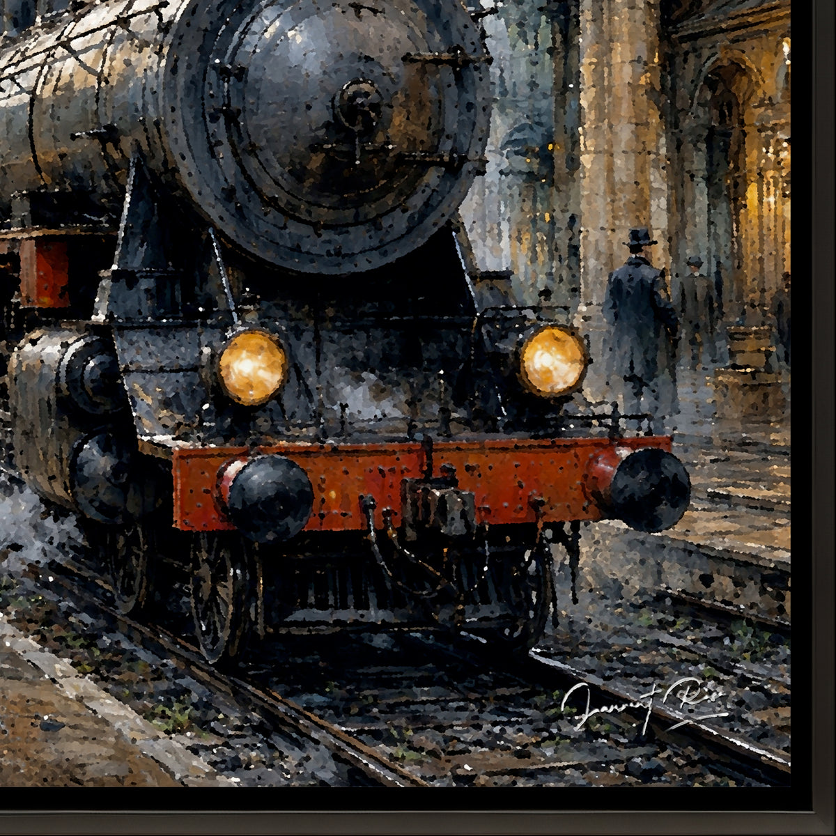 Arrivée en gare