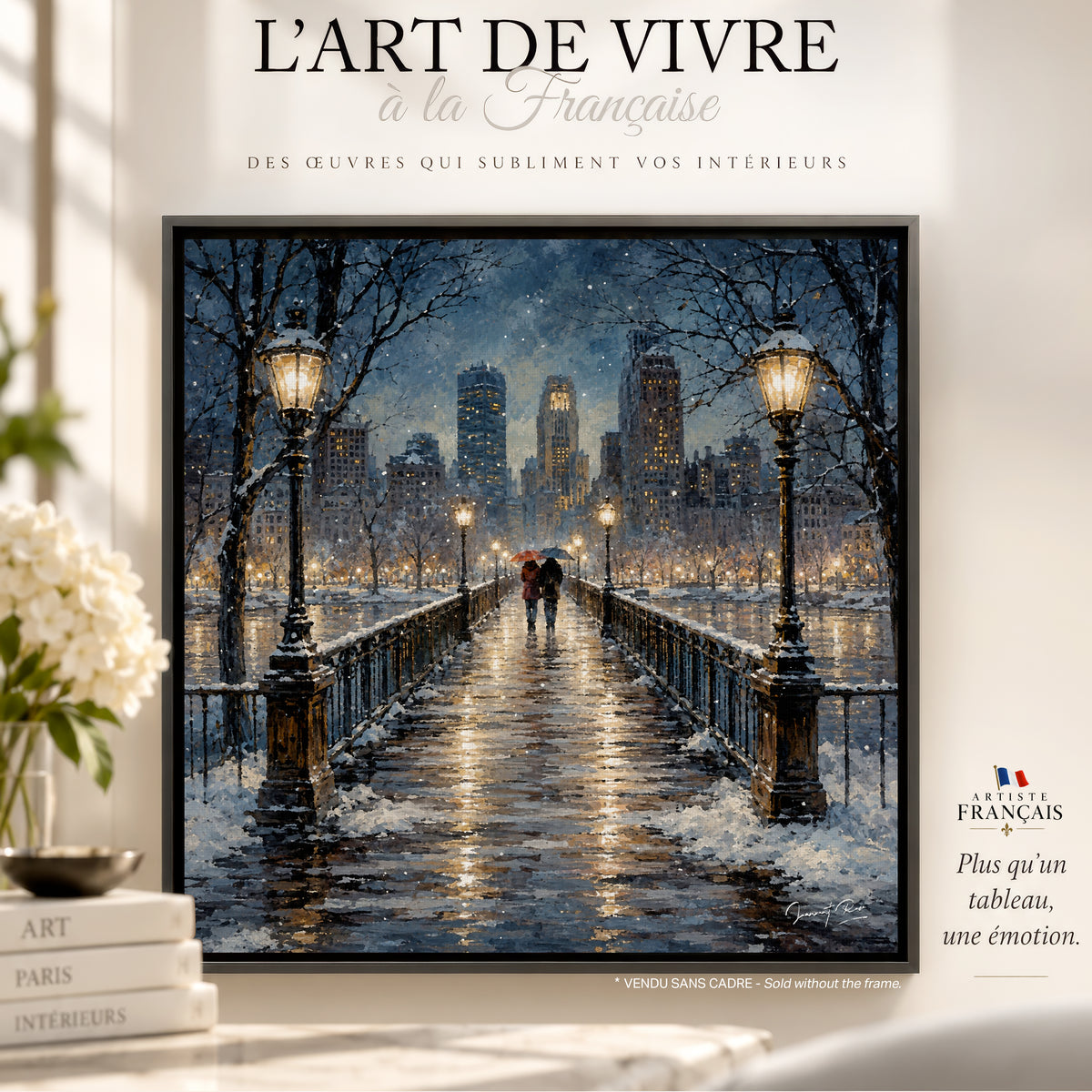 Jour de neige à New York
