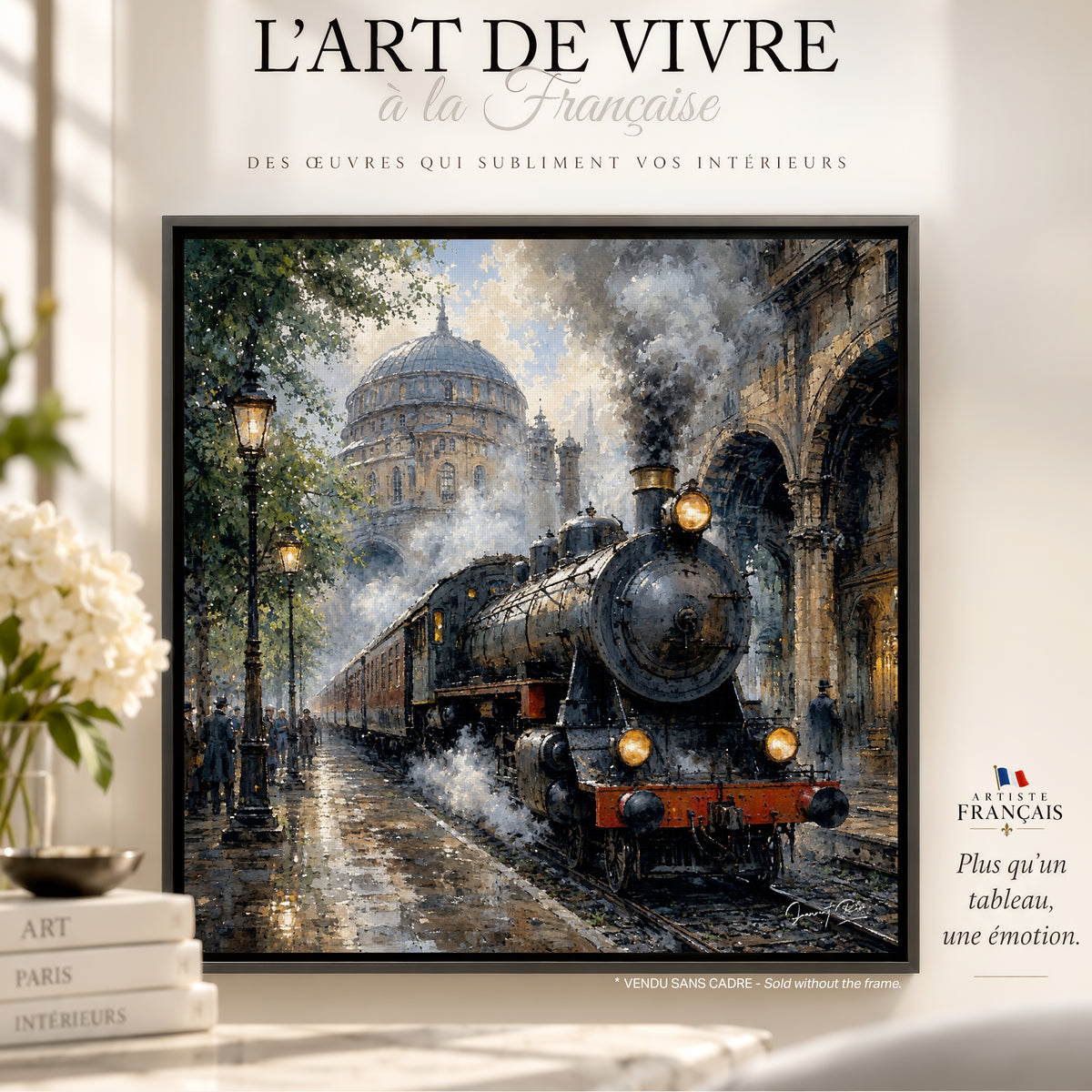 Arrivée en gare