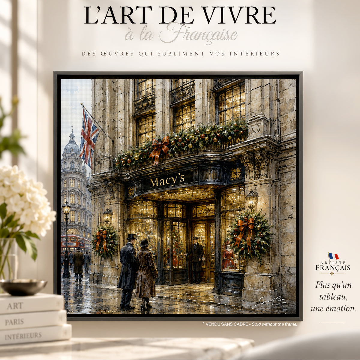 Noël à la vitrine