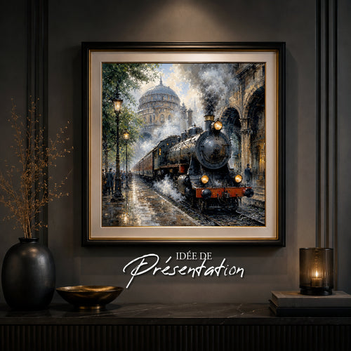 Arrivée en gare