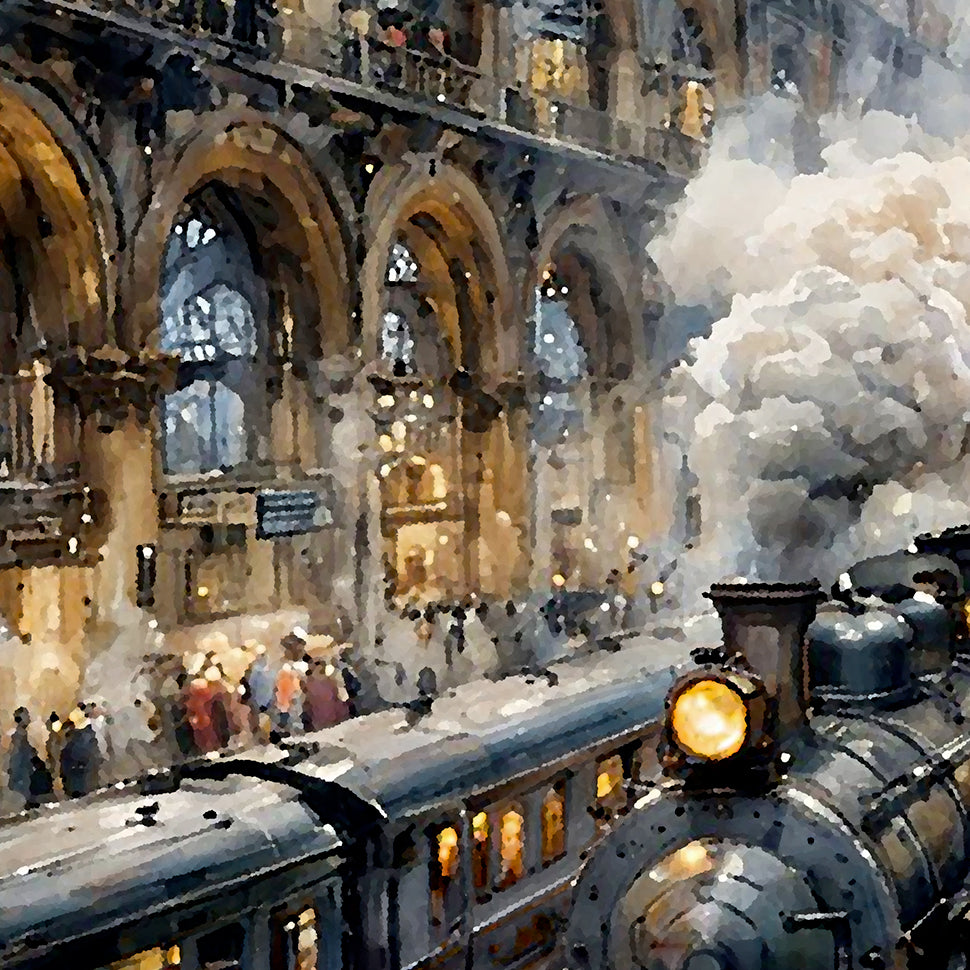 Arrivée en gare