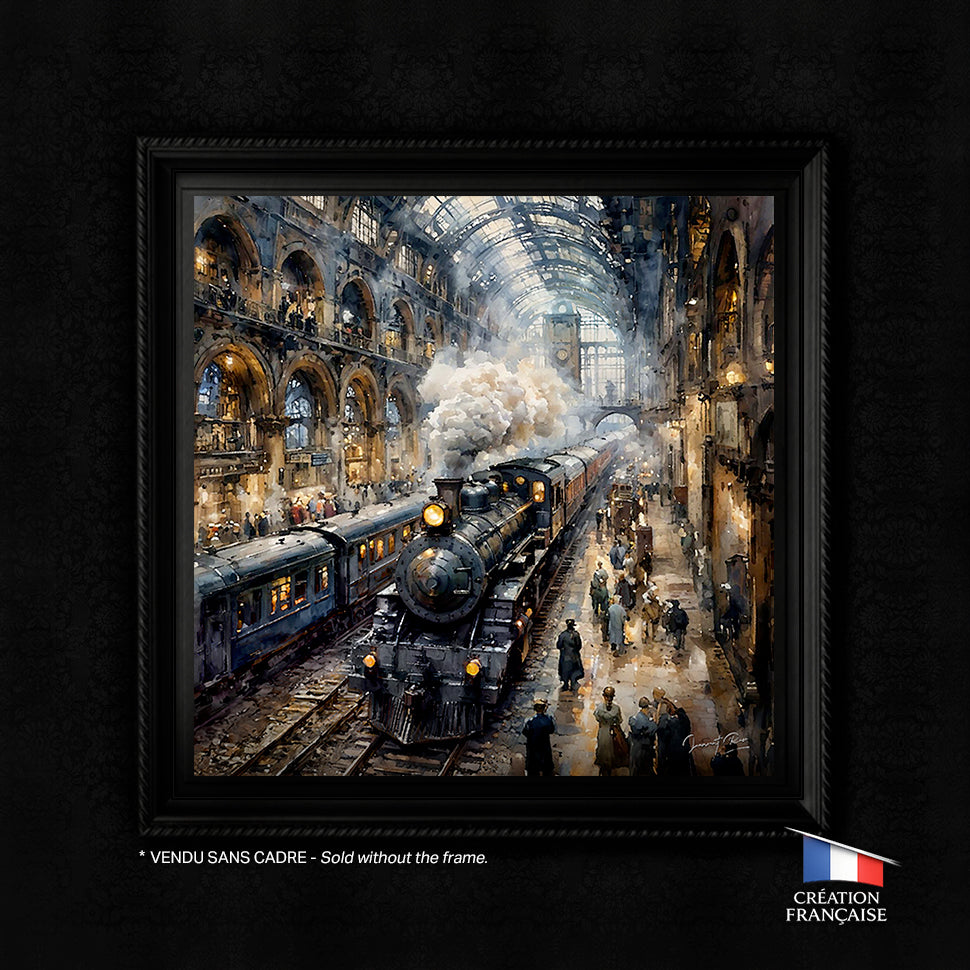 Arrivée en gare