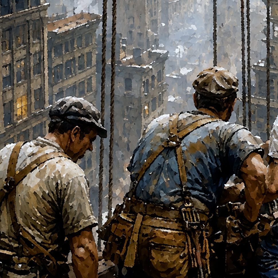 Travail en hauteur à New York
