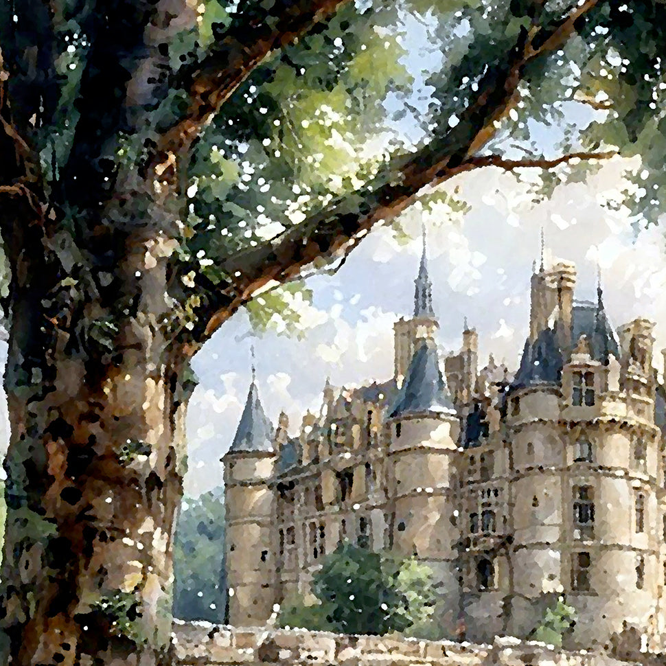 Château au bord de Loire
