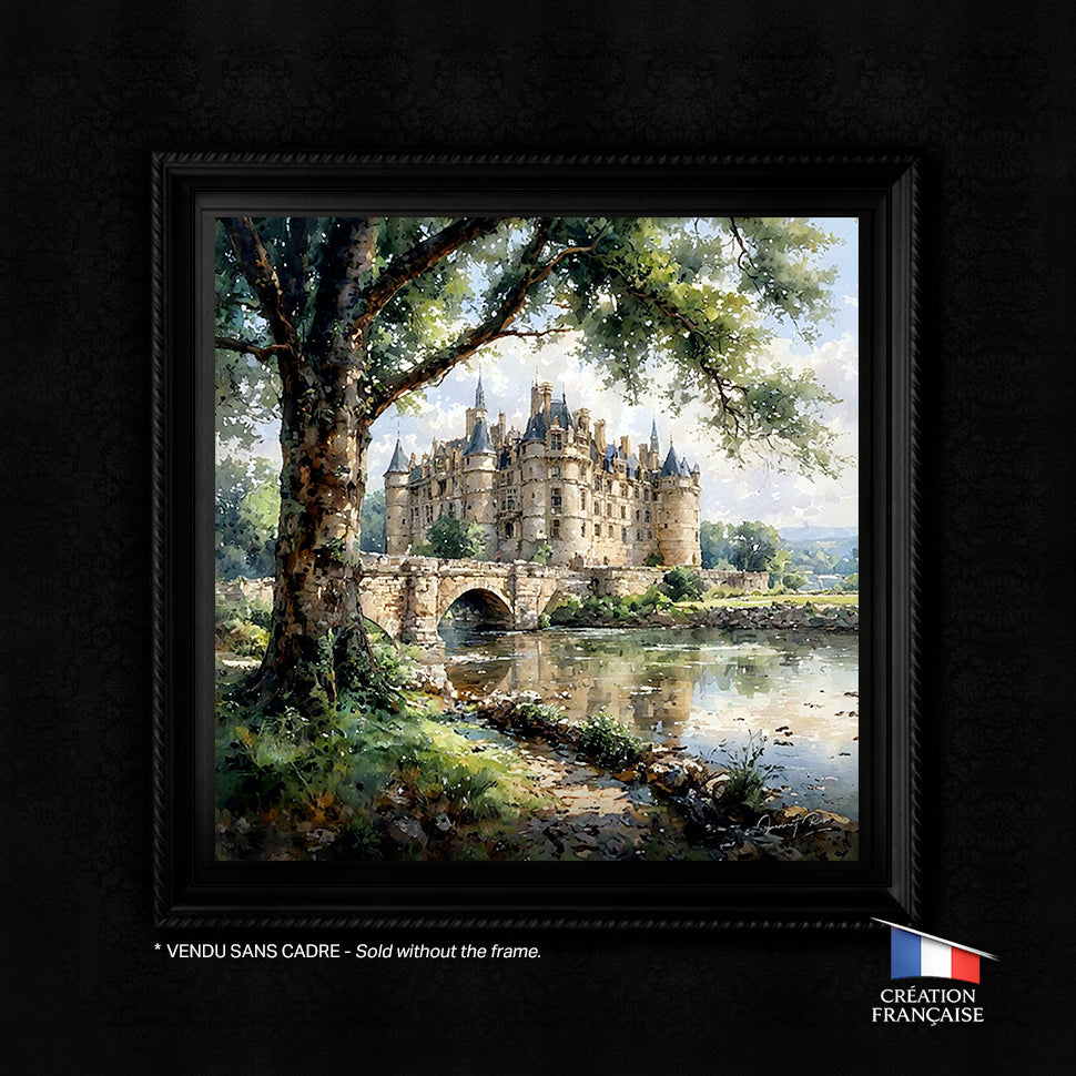Château au bord de Loire